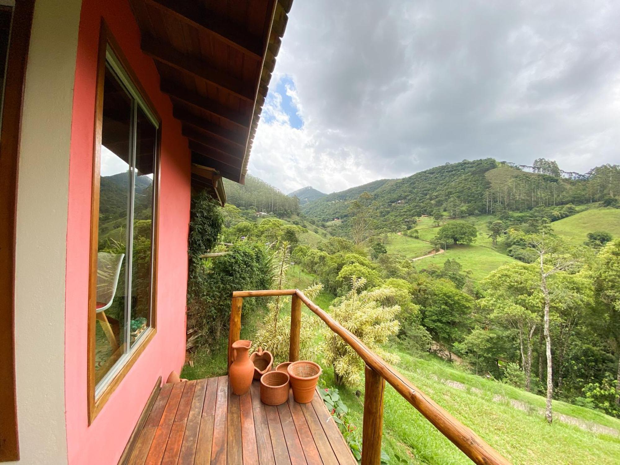 Villa Chale Nas Montanhas Em São Francisco Xavier Exterior foto