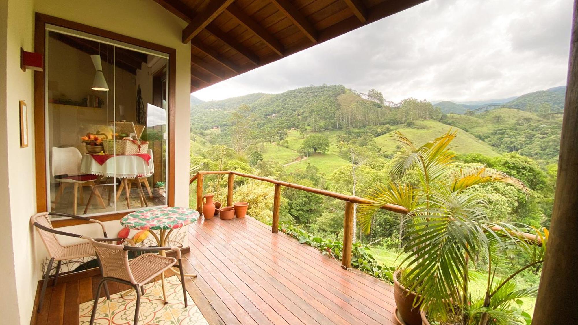 Villa Chale Nas Montanhas Em São Francisco Xavier Exterior foto